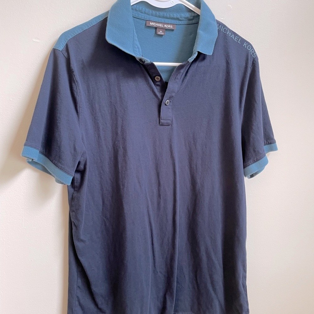 Medium Michael Kors Blue Polo Shirt